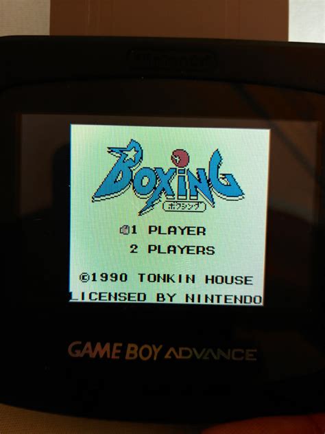 Boxing Gameboy Games 的图像结果