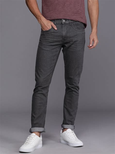 WROGN Men Slim Fit Light Fade Stretchable Jeans - Price History