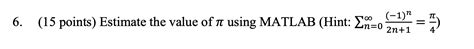 Estimate Value of Pi Using MATLAB 的图像结果