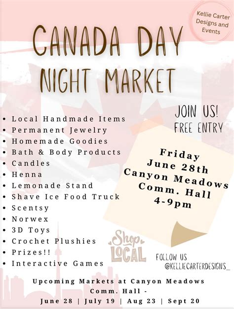 Canada Day Night Market, Calgary, AB, Canada, 28 June 2024 | AllEvents
