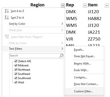 How to Filter in Excel When There Is Space 的图像结果