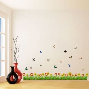 Sticker Hub 65 cm Flying butterfly Wall Sticker 65cm x 121cm Self ...