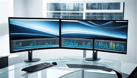Image result for Dual 2.7 Monitor Setup