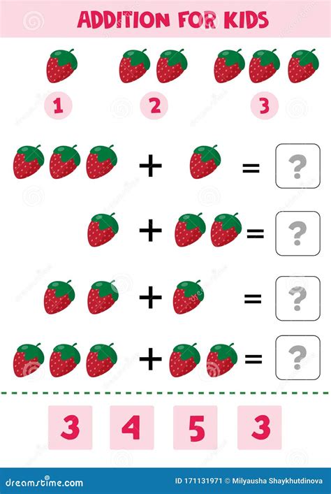 Kids Math Addition 的图像结果