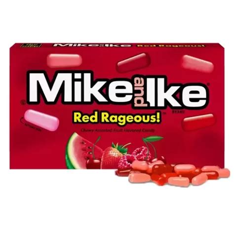 MIKE AND IKE RED RAGEOUS – Explosive Red Fruit Flavor!
