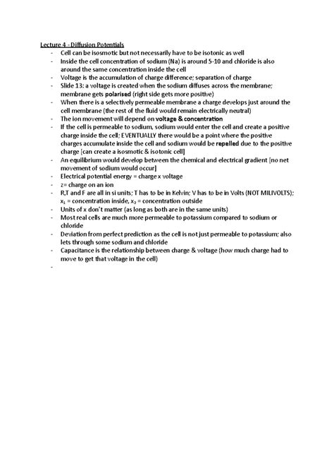 Image result for Diffusion Potentials