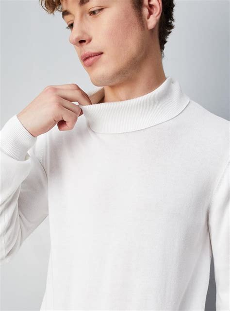 Buy Men Knitted Turtle Neck Sweater Online at just Rs. 1049.0 ...