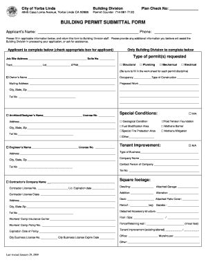 Yorba Linda Plan Checks Form - Fill and Sign Printable Template Online