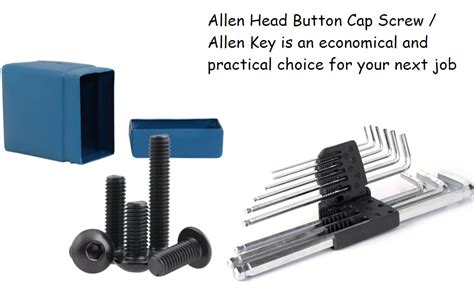 MINSALES Button Head Cap Screw High Tensile 10.9 Grad| Allen Head ...
