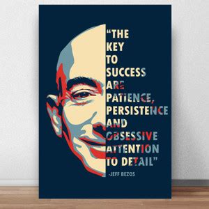 Jeff Bezos Motivational Poster for Room & Office (13 inch X 19 inch ...