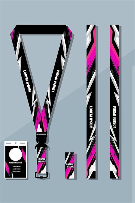 Lanyard template Vectors - Download Free High-Quality Vectors from ...