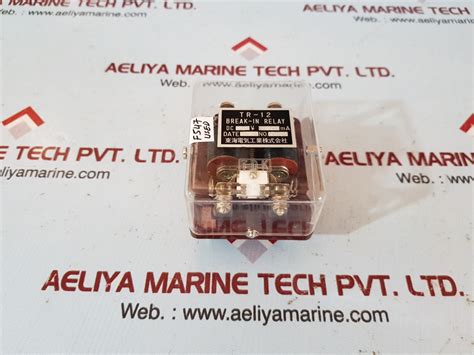 Tdk Tr-12 Break-in Relay 22V 150Ma – Aeliya Marine Tech