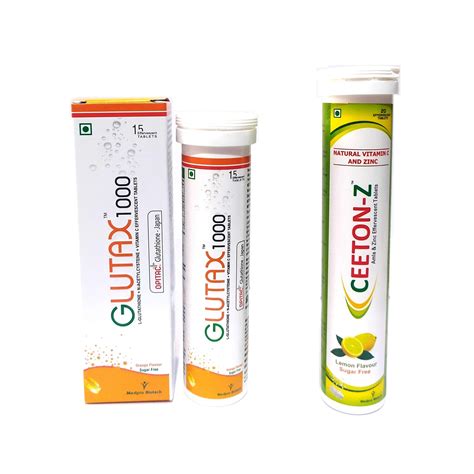 Glutax L Glutathione 600mg With N Acetyl Cysteine 400mg Vitamin ...