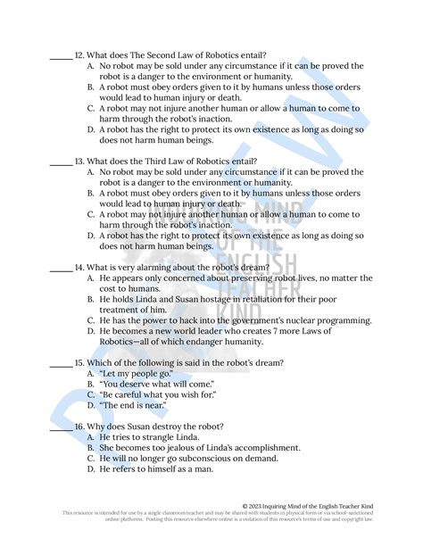 Robot Dreams Isaac Asimov