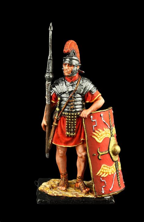 Tin Soldier Collectible Roman Legionary, I C. A.D. 54 Mm Ancient Rome ...