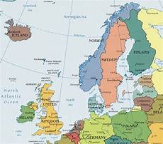 Northern European by Map Of Northern Europe Undated In 1983 And Later I Northern European