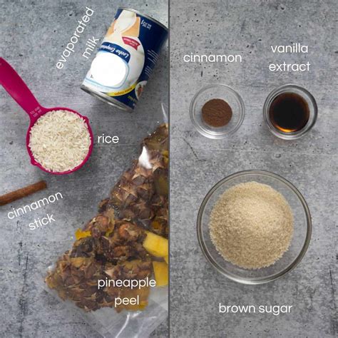 Arroz con Piña Recipe (Pineapple and Rice Drink) - Nashi Food!