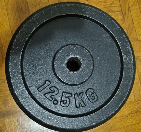 Utezi 4 x 12.5 kg