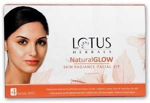 LOTUS Natural Glow Skin Radiance Facial Kit - Price in India, Buy LOTUS ...