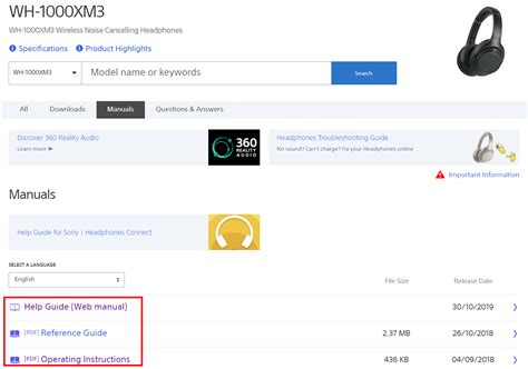 Are instruction manuals and user guides for Sony products available for ...