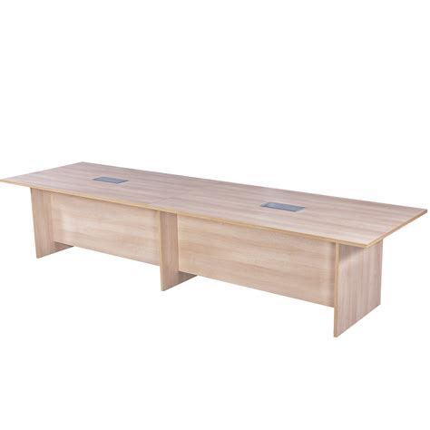 Conference 6 Office Conference Table by Geeken | Without Pop Up Box