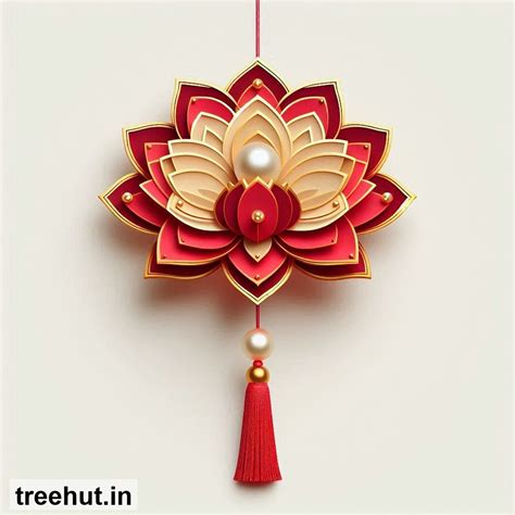 Free Lotus Wall Hanging Printables for Diwali Decorations, Bulletin ...