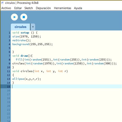 Processing Programacion 的图像结果