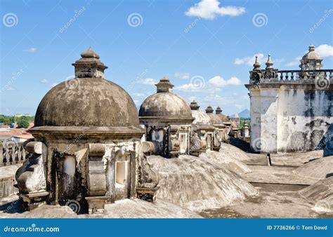 Domes on Cathedral Roof Leon Stock Photo - Image of cathedral, close ...