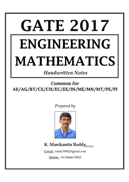 Image result for Gate Mathematics Syllabus