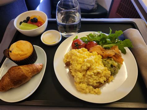 Cathay Pacific Economy Class Food