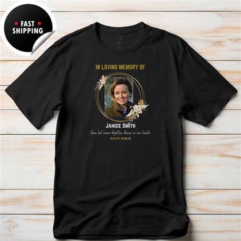 Customised in Loving Memory T-shirts, Memorial Loss Shirts, Custom ...