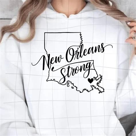 New Orleans Strong PNG - Louisiana Strong Designs - Love Our City ...