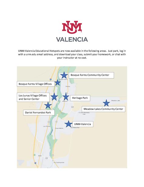 UNM-Valencia Educational Hotspots :: Valencia Campus | The University ...