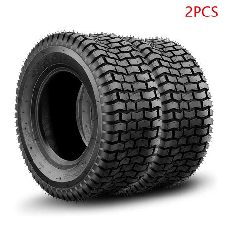 Emorefun 2PCS 16x6.50-8 Lawn Mower Tire, 16x6.5x8 Tractor Turf Tire, 16 ...