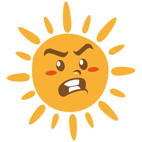 Sun Sticker PNG 的图像结果