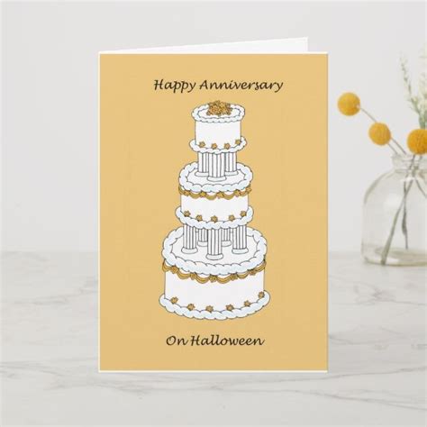 halloween wedding anniversary cards