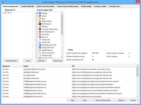 Email Scraper Tool with Source Code 的图像结果