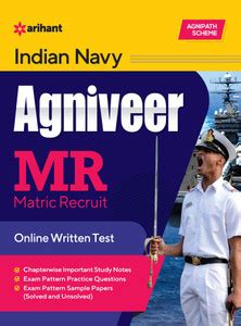 Indian Navy Agniveer MR Matric Recruit Online Written Test: Buy Indian ...