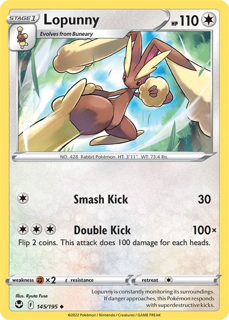 Lopunny 145/195 reverse | Silver Tempest