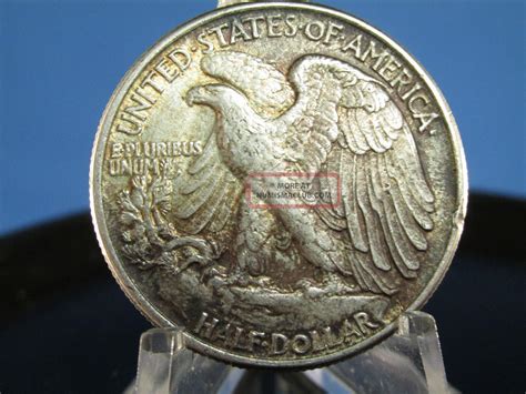 1943 Walking Liberty Half Dollar - State - Coin W/ Brilliant Toning