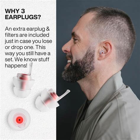 EarPeace High Fidelity Earplugs for Concerts and Musicians - India | Ubuy
