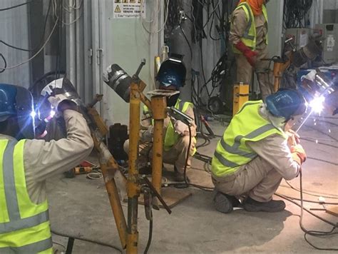 沙特东部FGP项目直聘印度籍焊工考试圆满完成