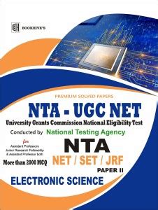 NTA UGC Net Electronic Science Questions & Answers Book: Buy NTA UGC ...