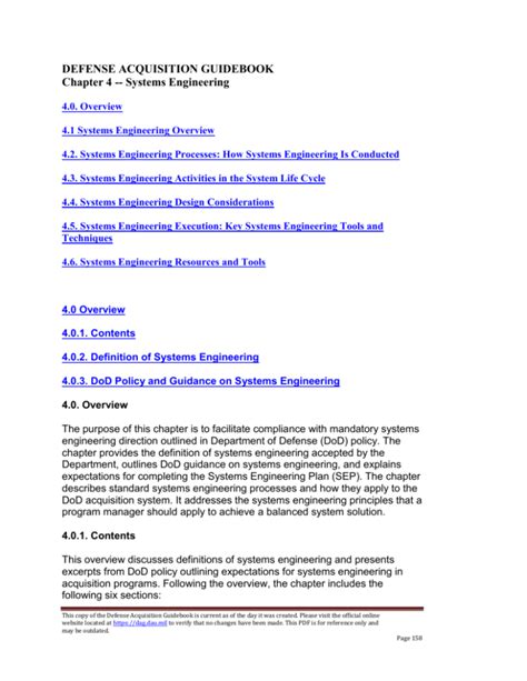 Image result for DoD System Engineering Guidebook