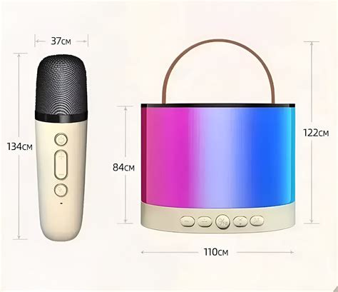 Beatbox K12 Microphone Portable Bluetooth Wireless Speaker with ...