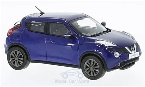 Diecast model cars Nissan Juke 1/43 First 43 Models blue RHD 2015 - Alldiecast.us