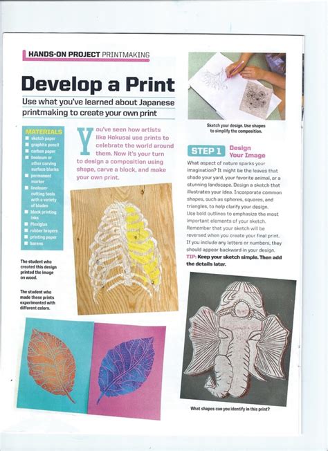 Image result for Linoleum Block Printing Lessons