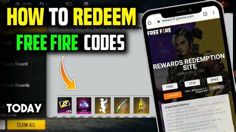 Image result for FF Rewards Redeem Code Today