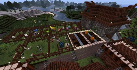 Image result for Minecraft Medieval Animal Farm Tutorial