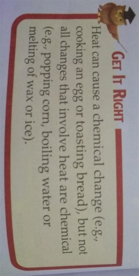 what are the changes caused due to heat give examples class 6 - Brainly.in